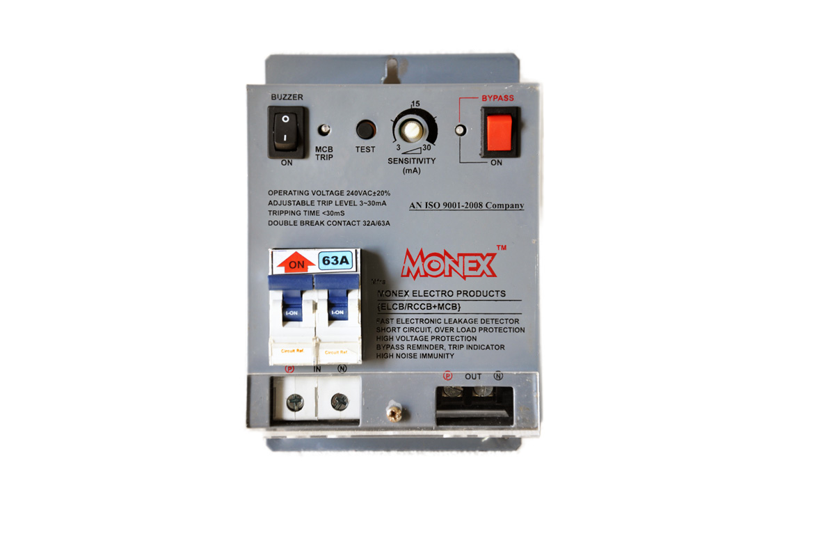 Monex Earth Leakage Circuit Breaker(ELCB)